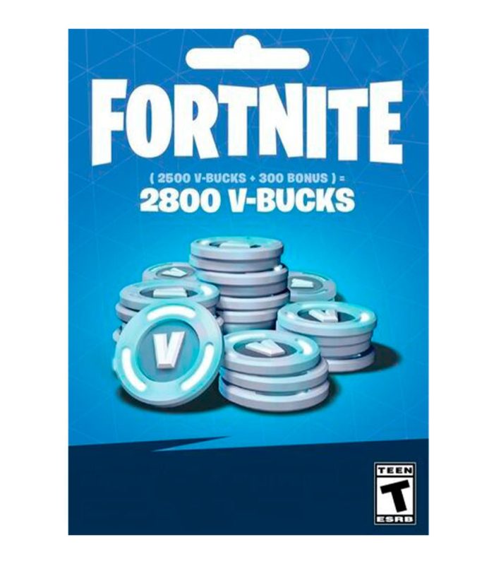 Fornite - 2800 V-Bucks Gift Card