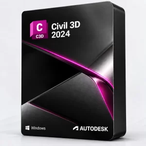 Civil 3D 2024 – Versión Comercial | Licencia por 1 Año · Windows
