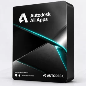 Autodesk All Apps - Suscripción 3 años · Según aplicación: Windows / macOS