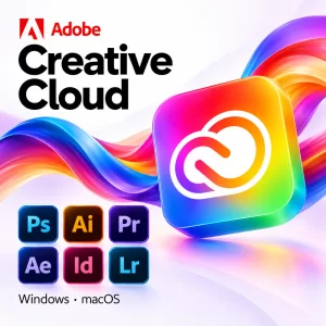 Adobe Creative Cloud 12 meses — Cuenta nueva · Windows / macOS